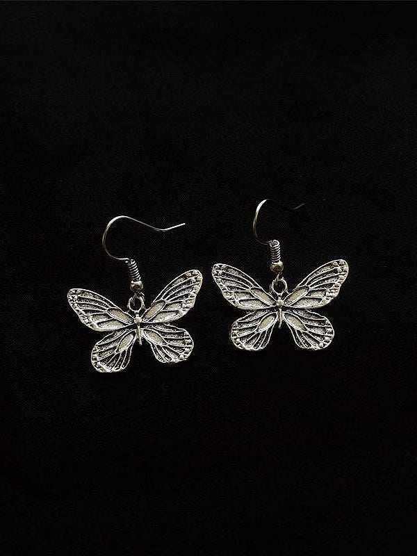 Gothic Earrings Design Butterfly
