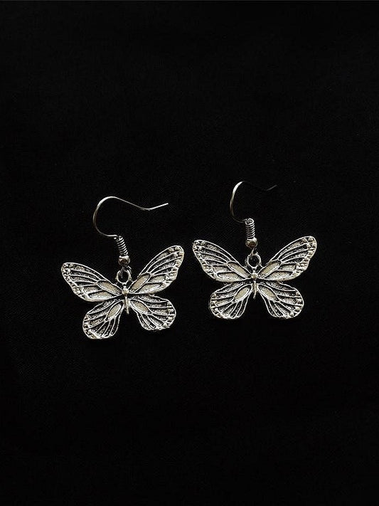 Gothic Earrings Design Butterfly