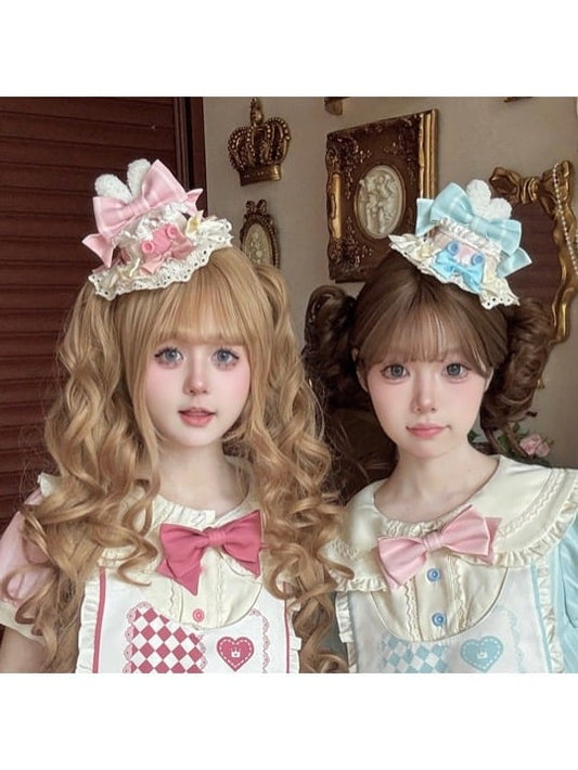 Blue/Pink Ear Hat Sweet Rabbit Mini