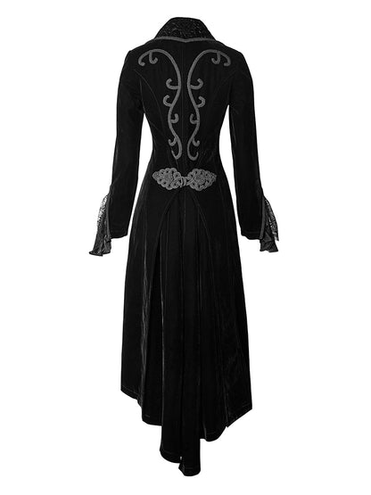 Black Long Gothic Coat