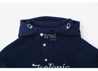 Zootopia Judy and Nick Graphic Navy Blue Hoodie