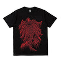 Fiend Print Blood with T-Shirt Gothic Black