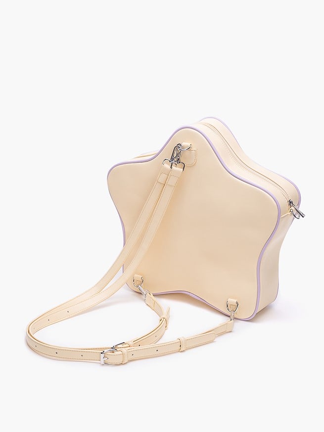 Style With Bag Starry 2-Way Ita Yellow  Purple Kawaii