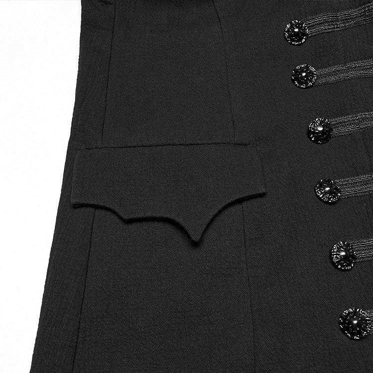 Black Men's Dark Night Vampire Vest