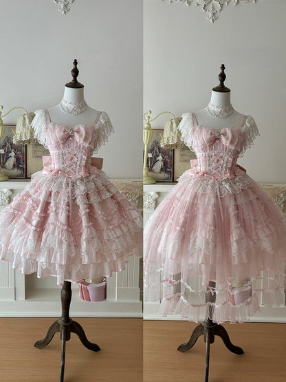 Overlay Colors Lolita and Bow Details with 5 Lace