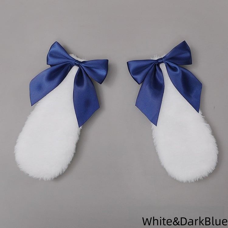 Cute Hair Clip Colors Plush Ear Lolita 7 Bunny