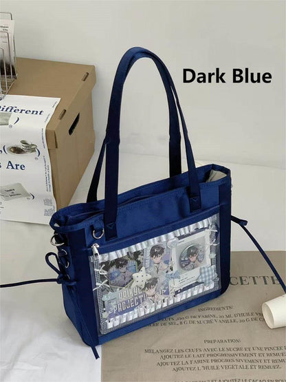 Lace Shoulder 9 Colors Ita Satin Bow Decoration Tie Side Bag