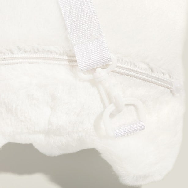 White Plush Backpack Kawaii Dog