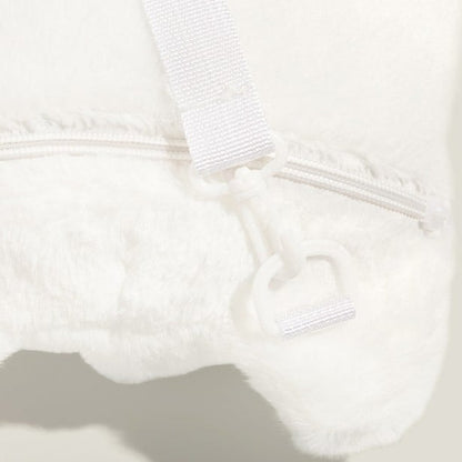 White Plush Backpack Kawaii Dog