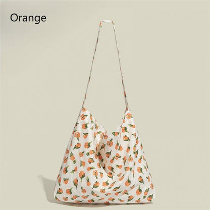 Colors Bag Pattern 4 Floral Canvas