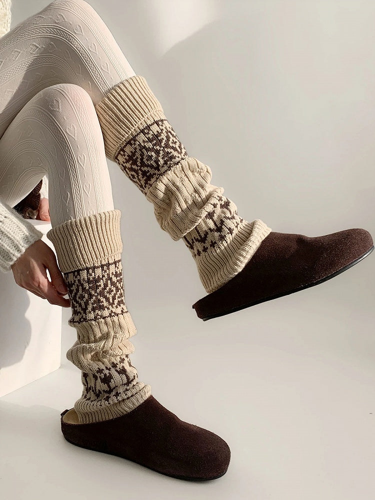 Colors) (6 Warmers Isle Fair Slouchy Pattern Leg