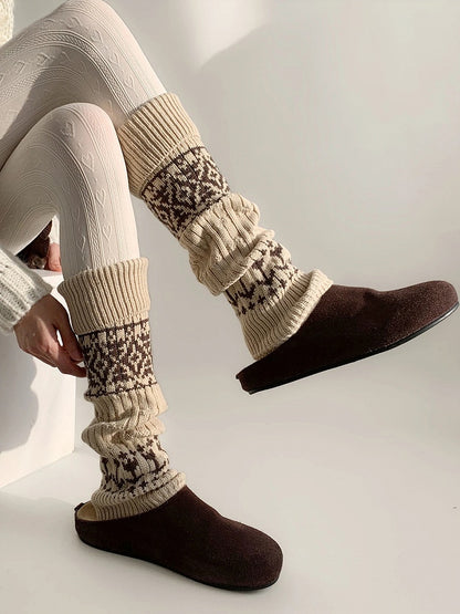 Colors) (6 Warmers Isle Fair Slouchy Pattern Leg