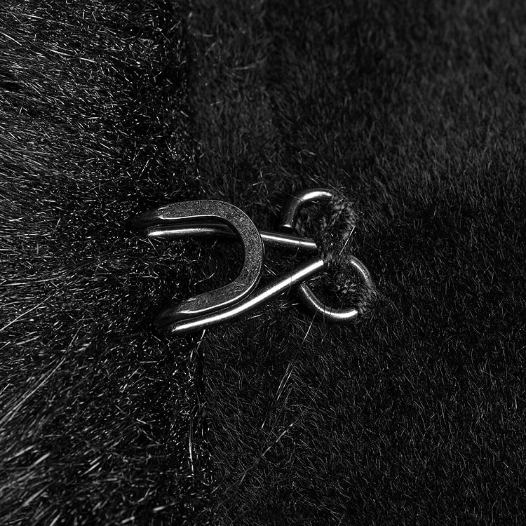 Gothic Long Gorgeous Coat Black Vintage