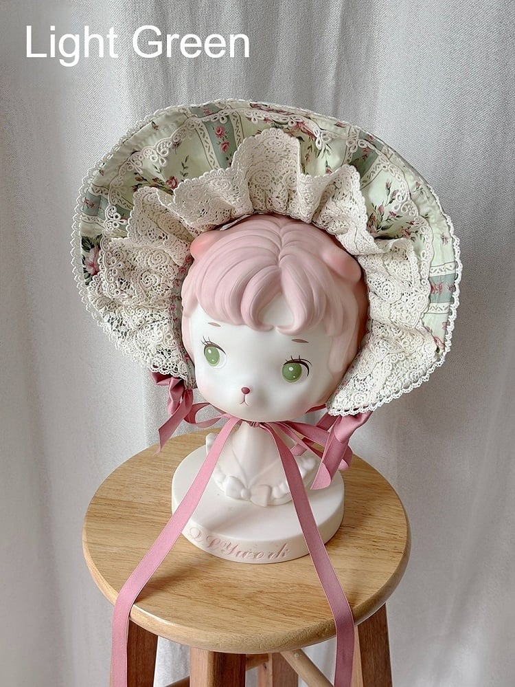 Sweet Bonnet Three Color Choices - Miss Cube Dressworks