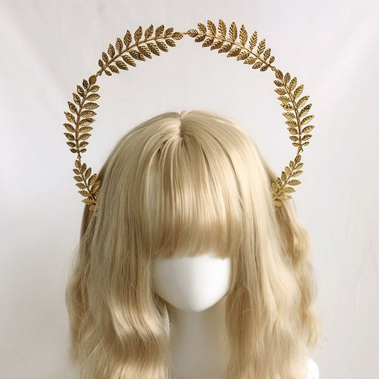 KC Halo Colors Metal Wheat-Embellished Gold/Silver