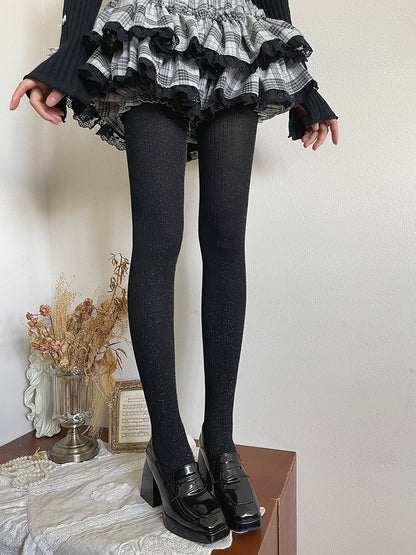 Colors Thread Tights Slimming Lurex 4