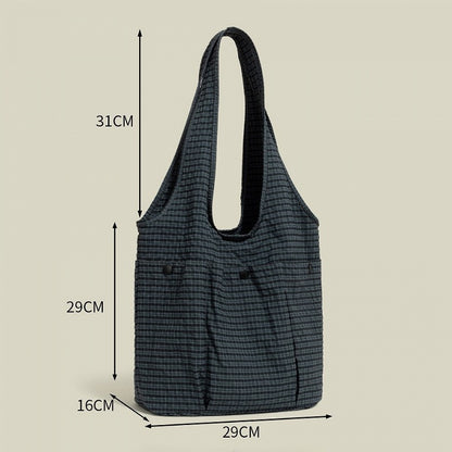 Pattern Canvas Colors 3 Plaid HandBag