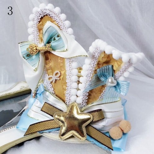 Options Mini Decorated Hat Poker in Vibes Ears Wonderland Alice Bowknot 11 Details Bunny