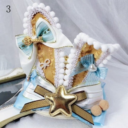 Options Mini Decorated Hat Poker in Vibes Ears Wonderland Alice Bowknot 11 Details Bunny