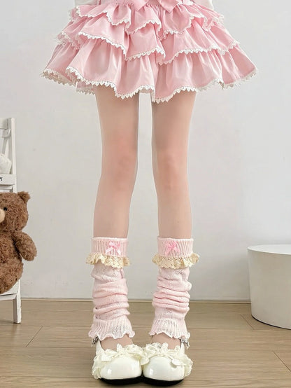 Lace Ruffle 3 - Warmers Leg Colors