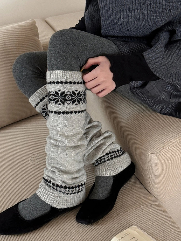 Slouchy Leg Isle Warmers Fair Knit