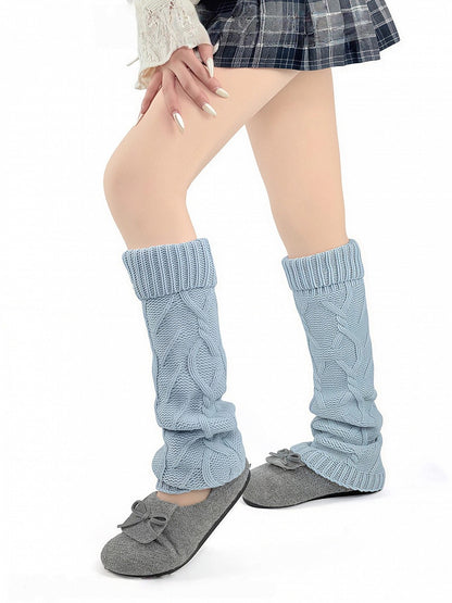 Cable Warmers Options) Slouchy (3 Leg Knit