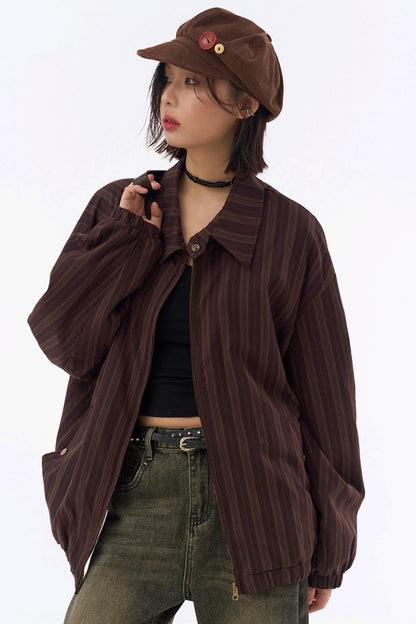 jacket striped Vintage