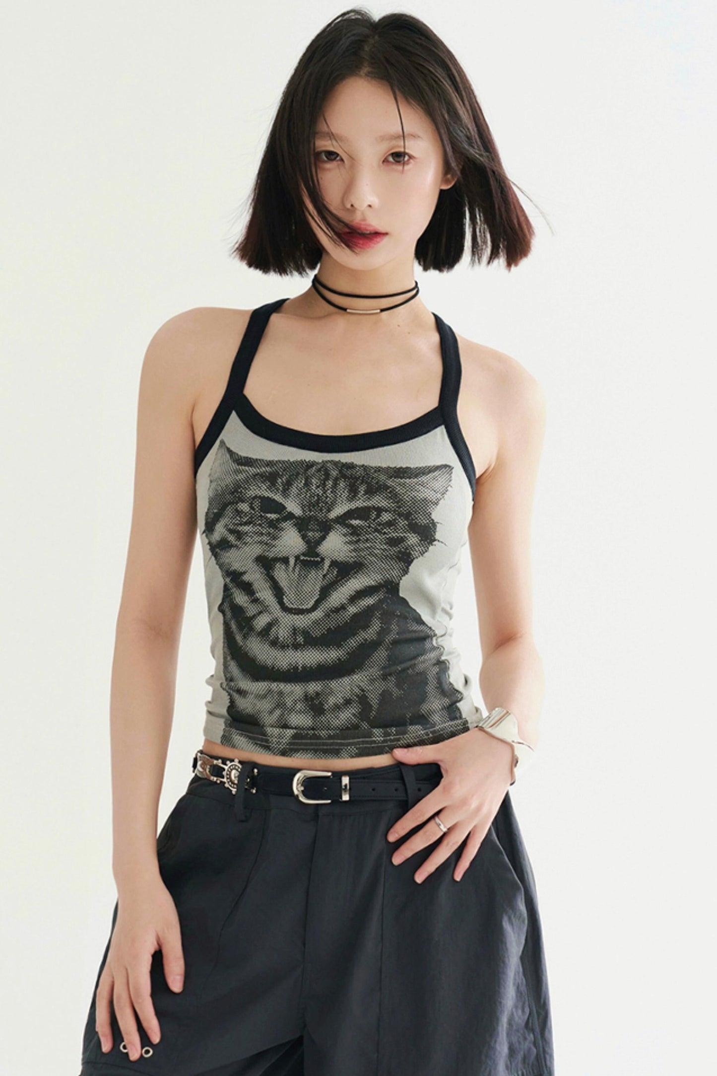 Minimalistisches Camisole Slim Cat