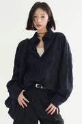 Tops Lightweight Solid Long Sleeve