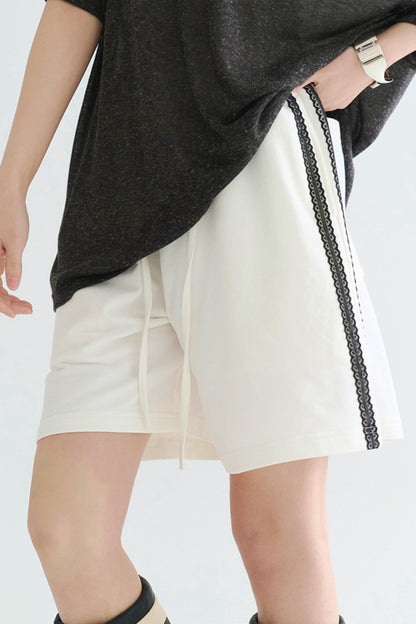 フィットリラックスパッチワークパンツ