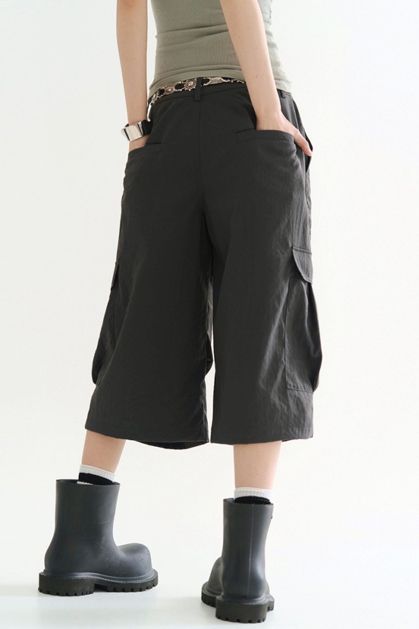 Y2K Cargo Casual Pants Airy
