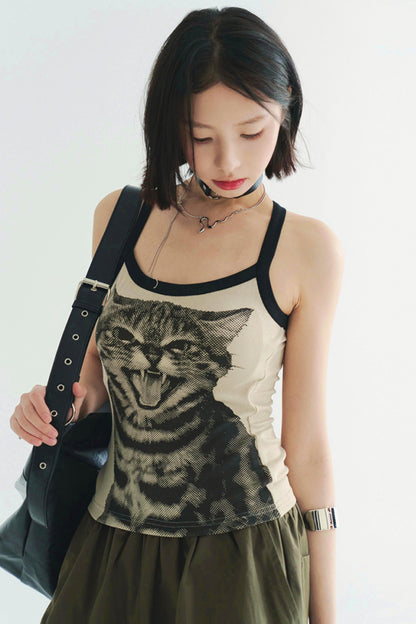Minimalistisches Camisole Slim Cat