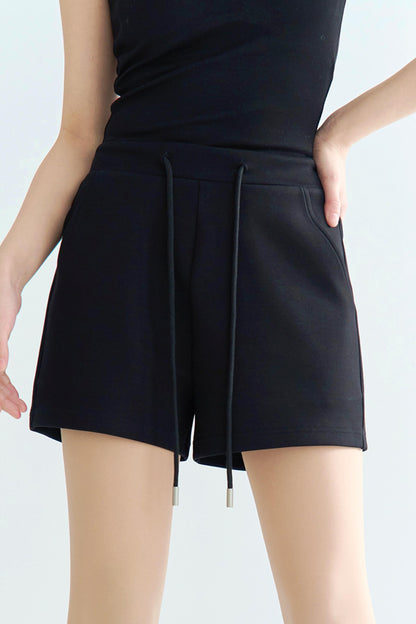 Shorts mit hoher Taille