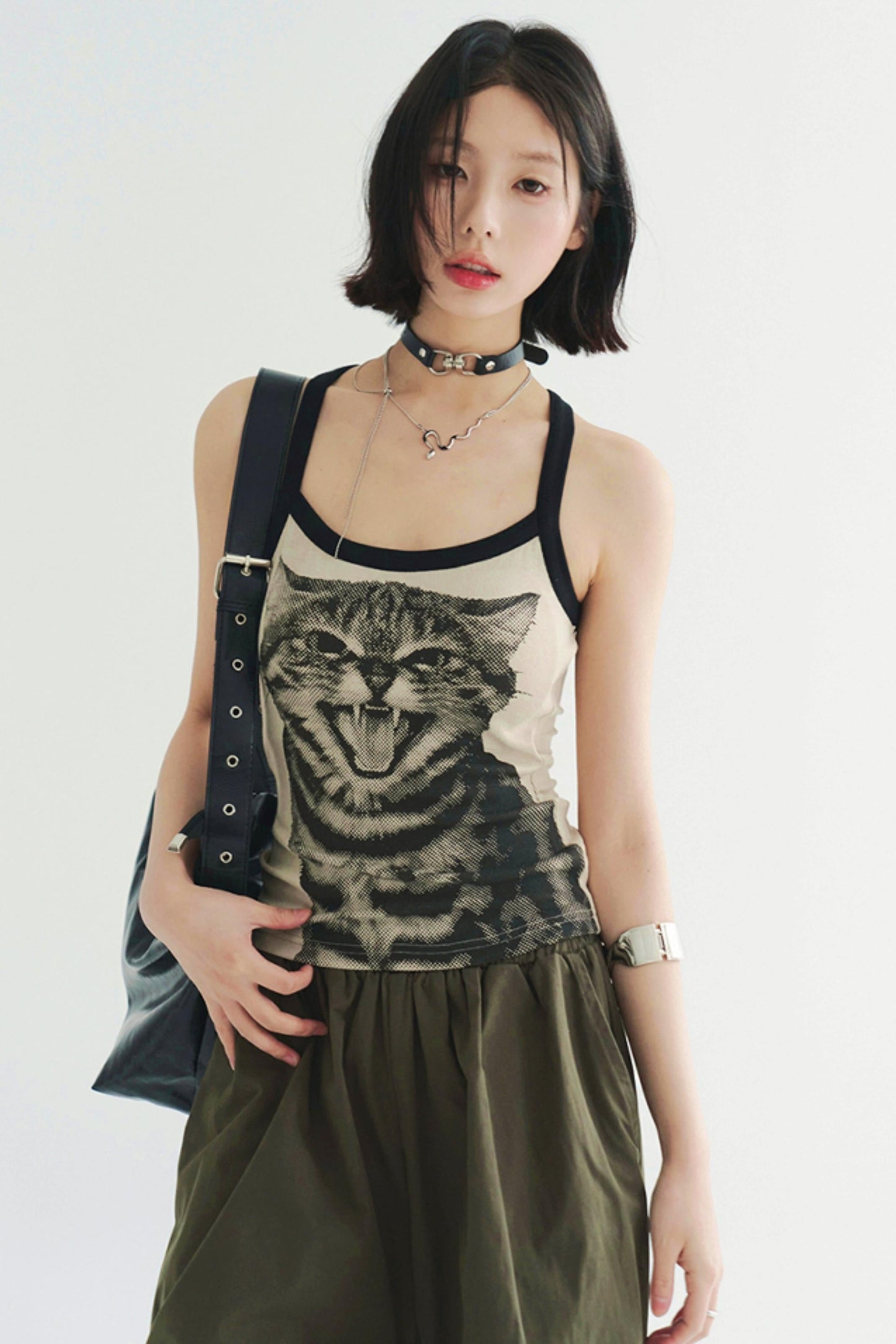 Minimalistisches Camisole Slim Cat