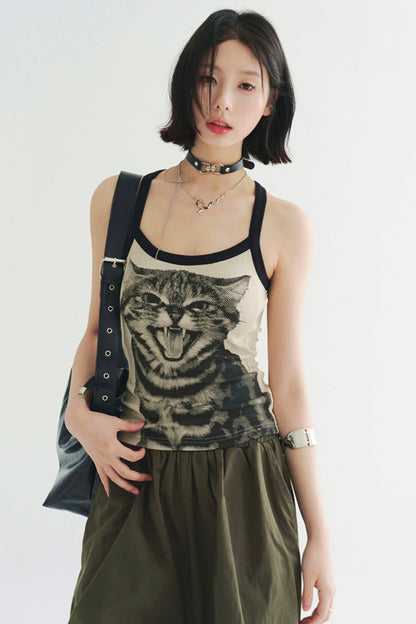 Minimalistisches Camisole Slim Cat