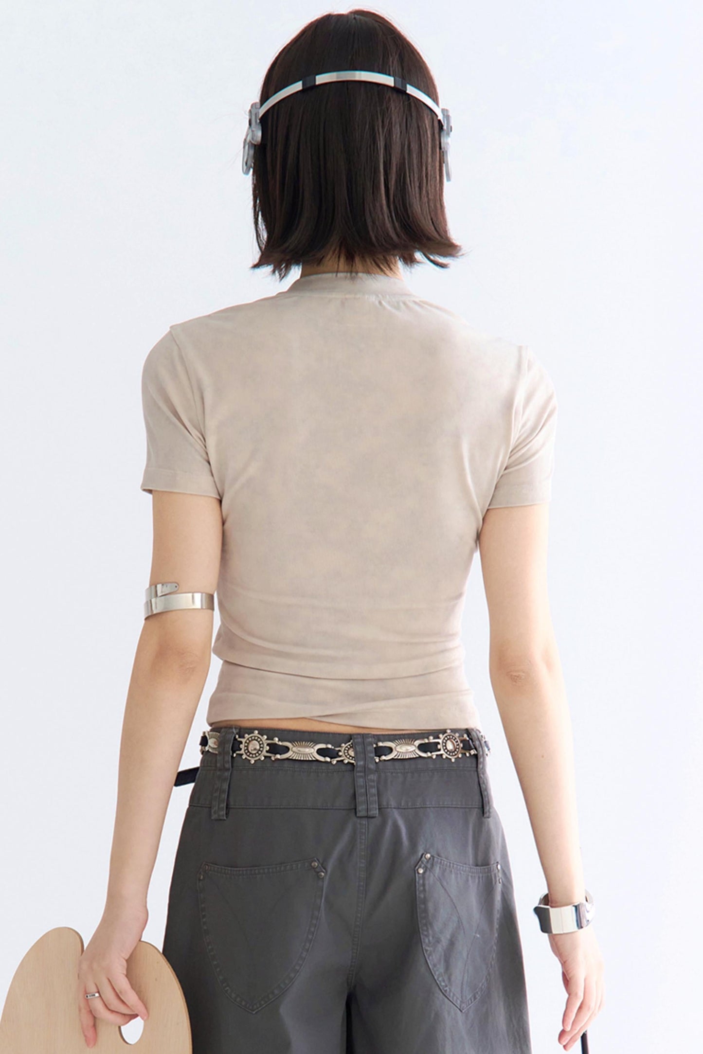 フィットシャツTシャツ重力タイダイ