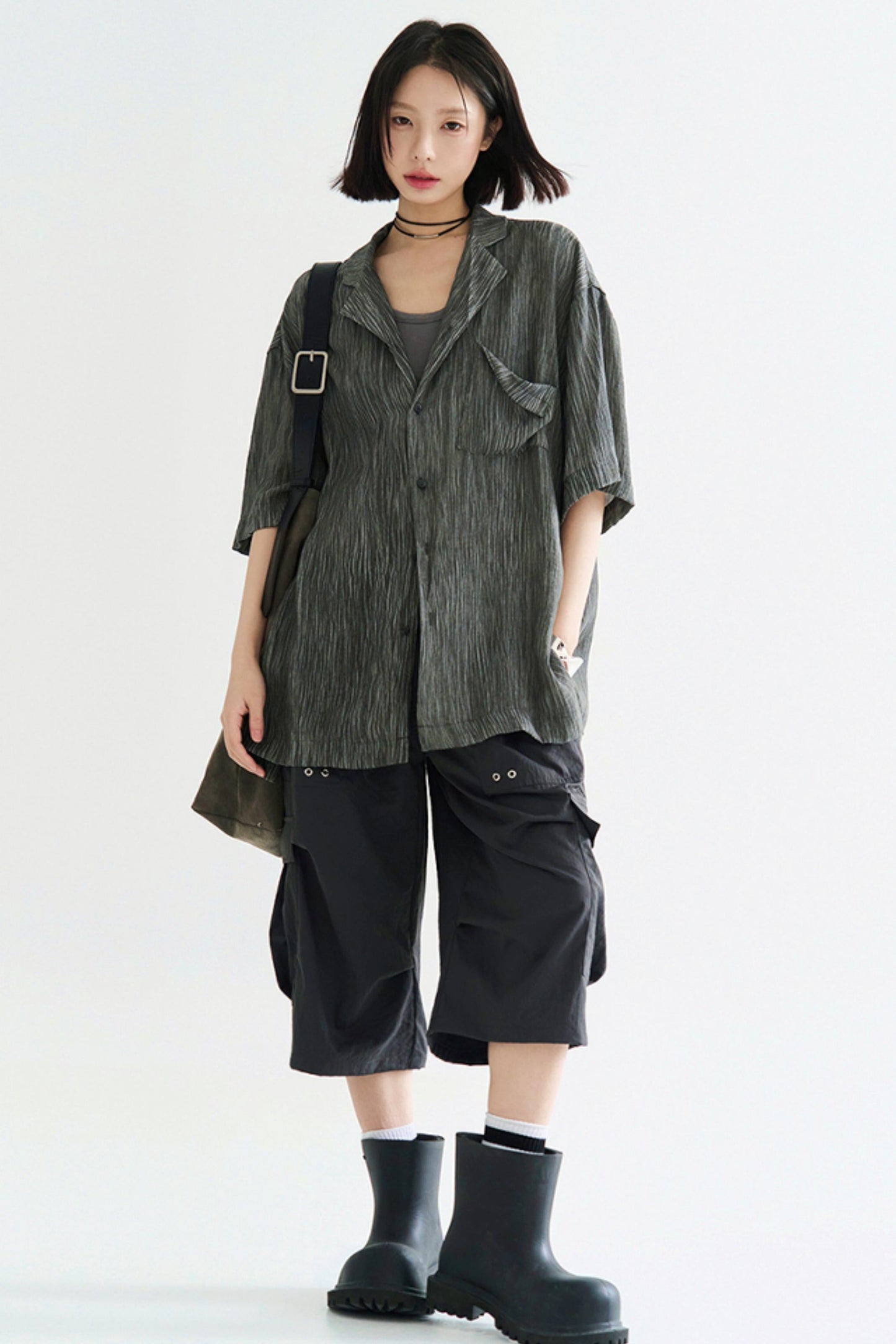 Y2K Cargo Casual Pants Airy