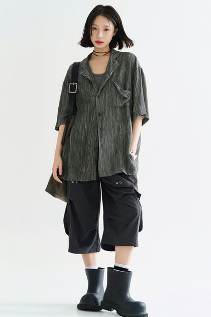 Y2K Cargo Casual Pants Airy