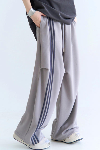 クラッシュレッグパンツ ワイドカラー