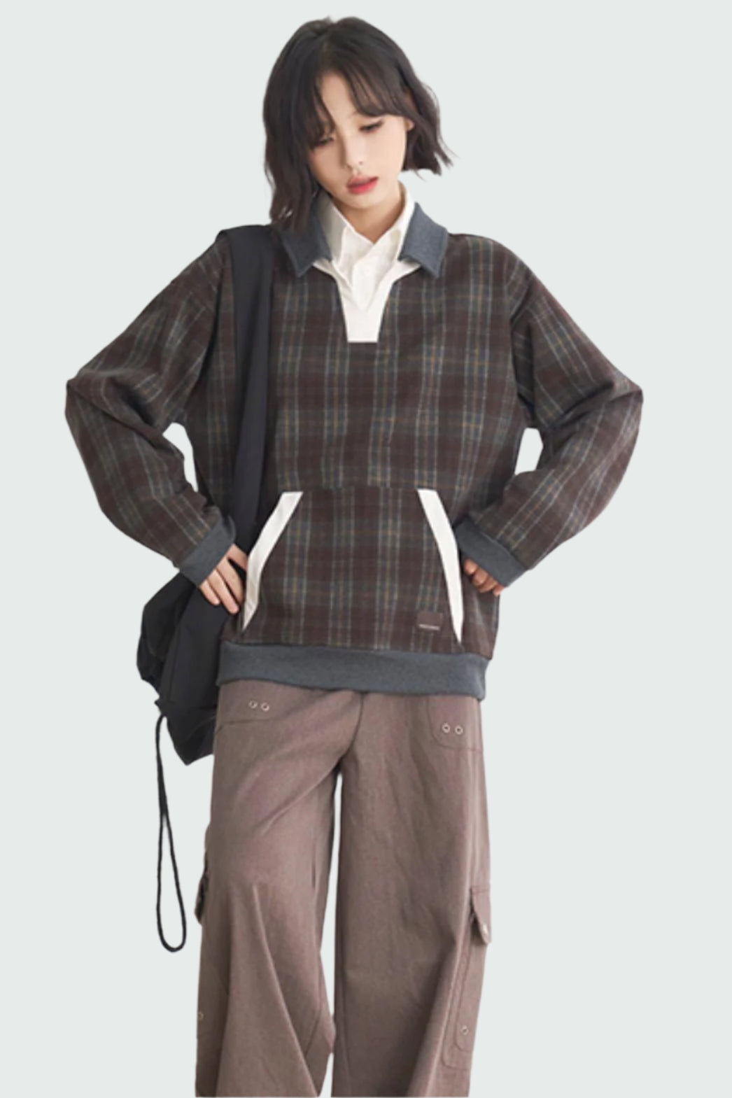 グラビティ・ミュージアム 2025 セーター ストライプ スプリング - パッチワーク