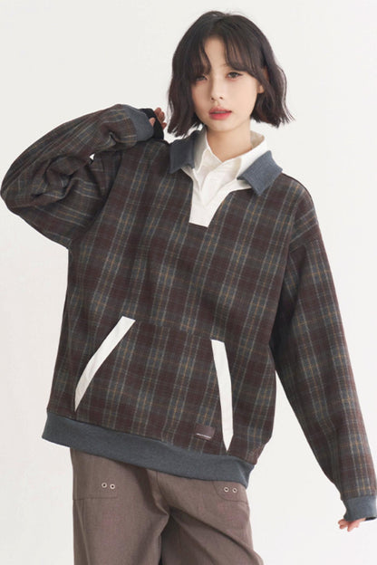 グラビティ・ミュージアム 2025 セーター ストライプ スプリング - パッチワーク