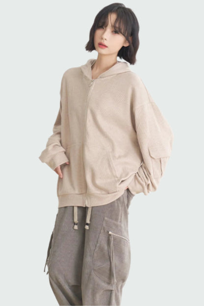 Unisex Frühlingsmuseum Kapuzenjacke 2025 Kollektion - Cardigan Gravity