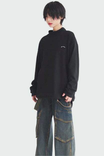 Women's Warm Turtle T-Shirt Gravity Fall/Winter Model Half Fleece Museum