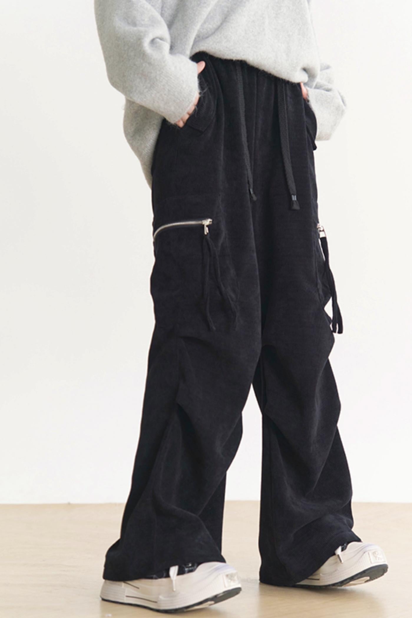 カジュアルワイドミュージアムレッグパンツ レディース グラビティ