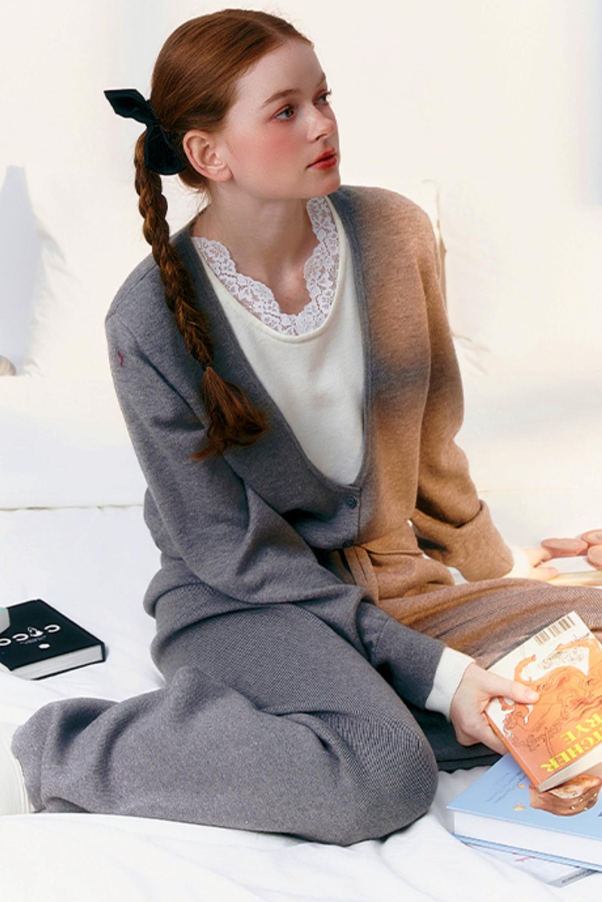 ニットセットアップ レイジーフレンチ