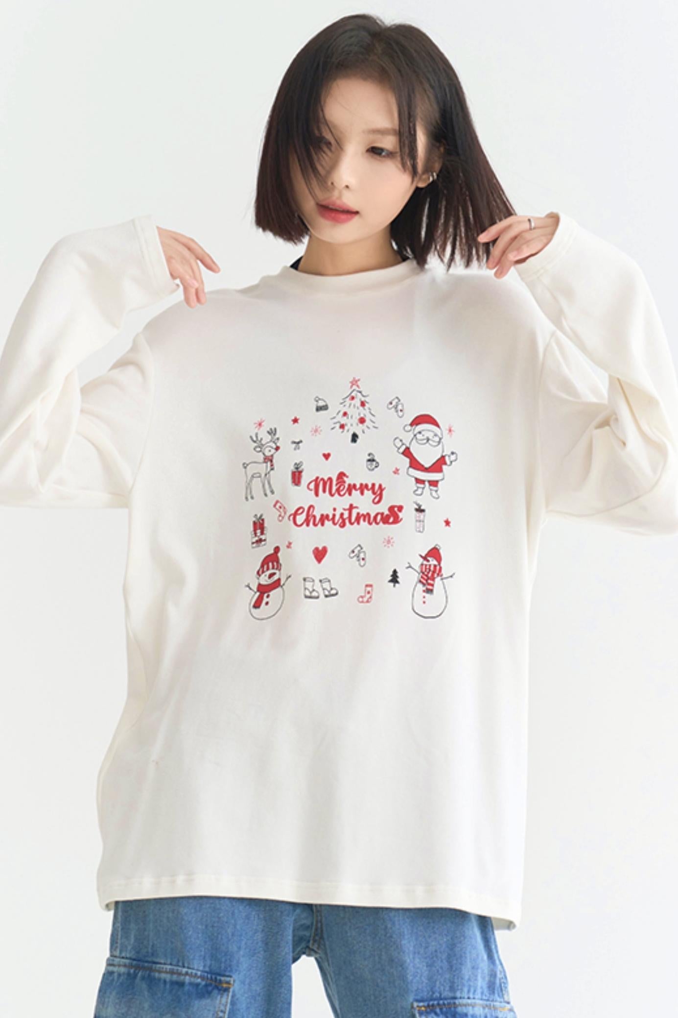 T-Shirt mit Urlaubsdruck