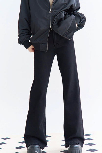 Schmale Micro-Flare-Jeans