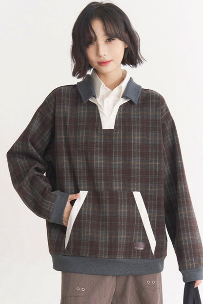 グラビティ・ミュージアム 2025 セーター ストライプ スプリング - パッチワーク