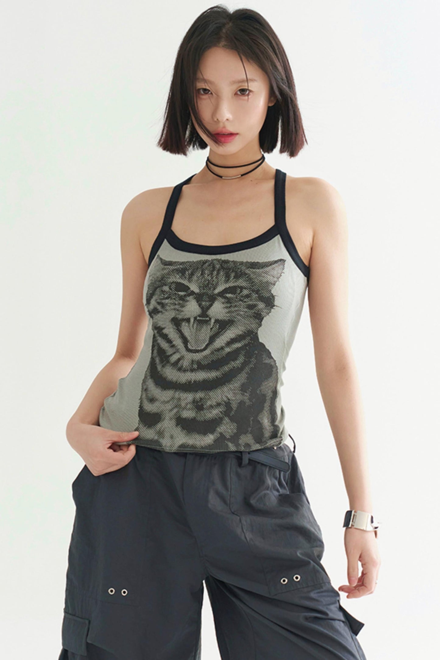 Minimalistisches Camisole Slim Cat