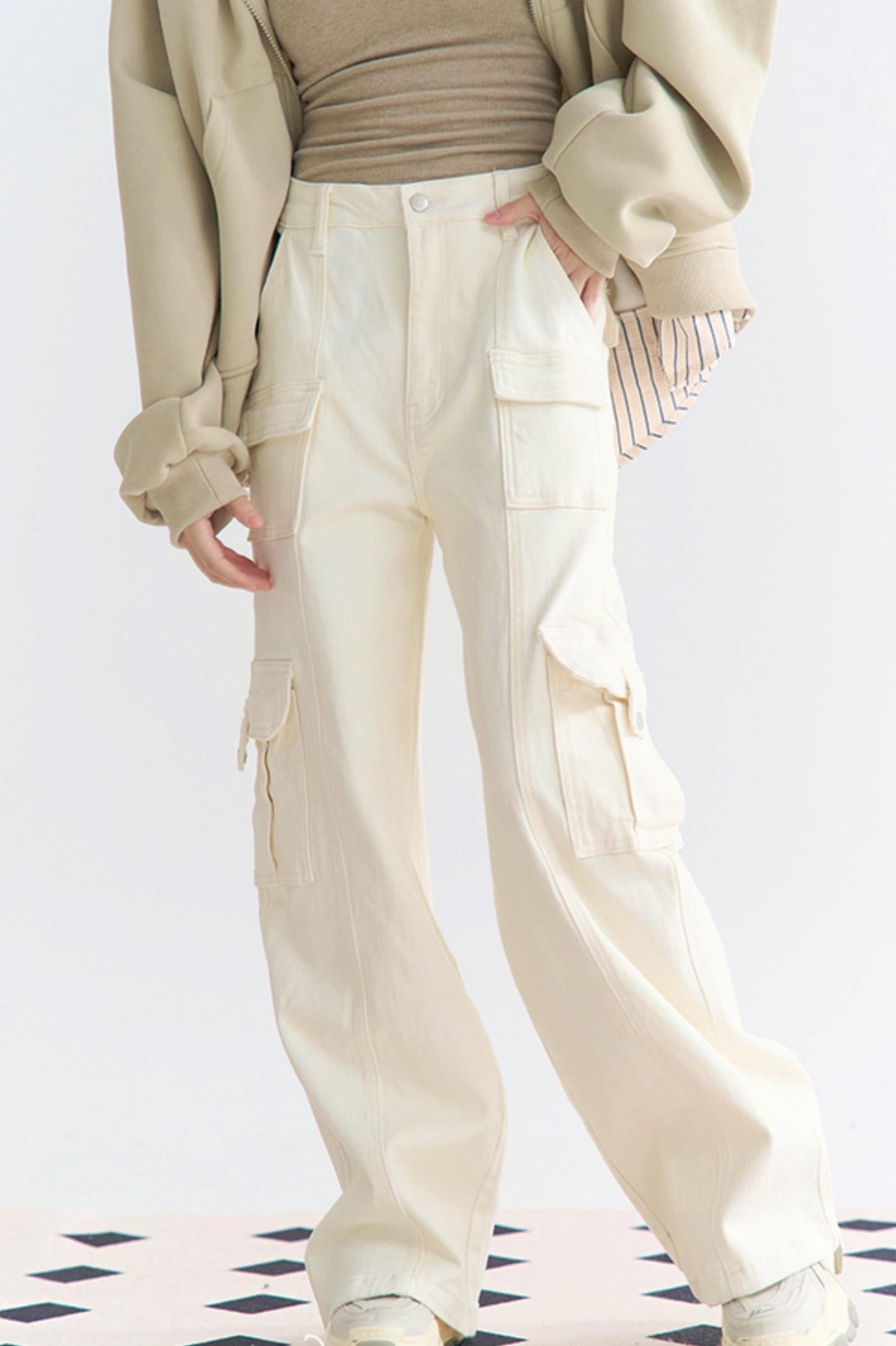 ユーティリティリラックスフィットパンツ